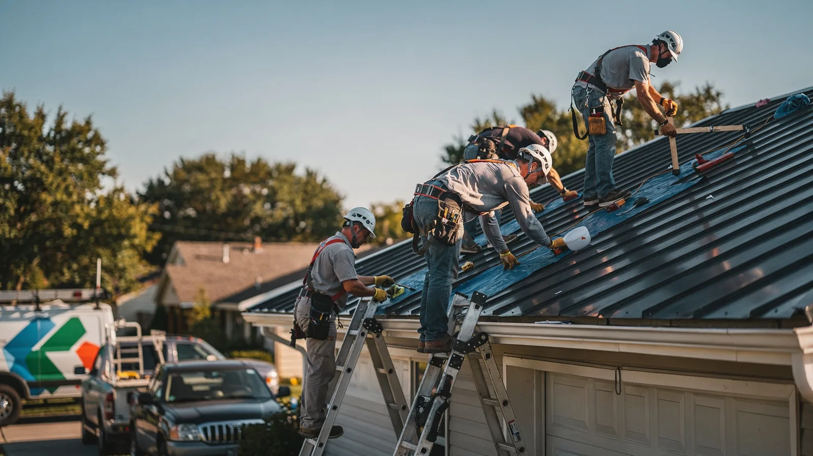 Metal Roof Installation in Tracys Landing, MD near me